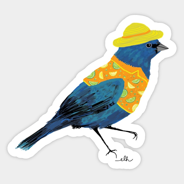 Summer Bunting Sticker by EmilyLaurelHarris